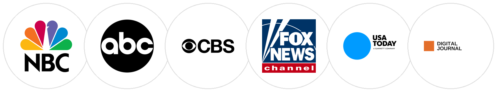 As seen on NBC, ABC, CBS, Fox News Channel, USA Today and Digital Journal